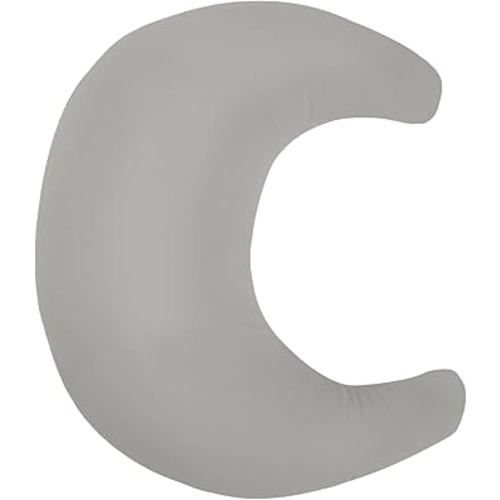 snuggle me Organic Nursing Pillow (New 2025 Design) | Bottle & Breastfeeding Pillow with Organic Cotton Cover & Fiberfill, Machine Washable Feeding Pillow, Newborn Essentials Must Haves (Stone) - v2