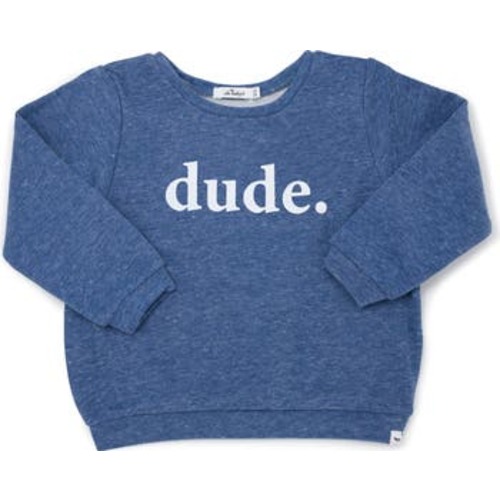 Brooklyn Boxy "dude." white ink