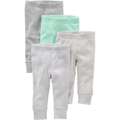 Simple Joys by Carter's Unisex Baby 4-Pack Neutral Pant