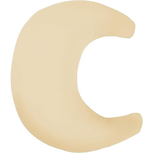 snuggle me Organic Nursing Pillow (New 2025 Design) | Bottle & Breastfeeding Pillow with Organic Cotton Cover & Fiberfill, Machine Washable Feeding Pillow, Newborn Essentials Must Haves (Honey) - v2