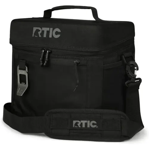 RTIC 8 Can Everyday Cooler, Soft Sided Portable Insulated Cooling for Lunch, Beach, Drink, Beverage, Travel, Camping, Picnic, for Men and Women