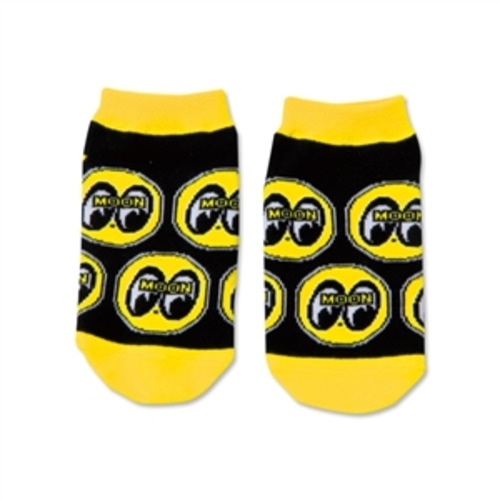 MOONEYES MOON Eyeball Logo Ankle Socks for Kids