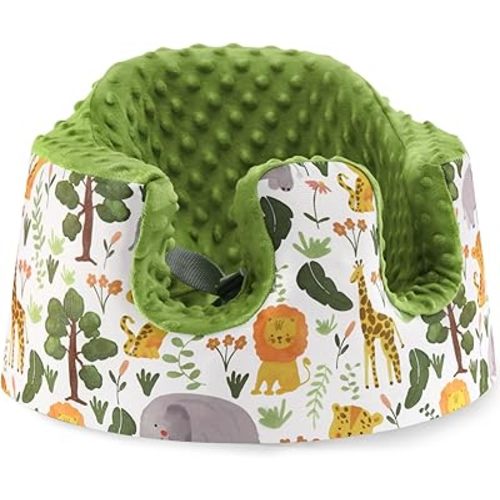 Seat Cover Compatible with Bumbo Seat, Booster Seats Accessories, Soft Breathable Cover for Baby Girl Boy, Cover Only