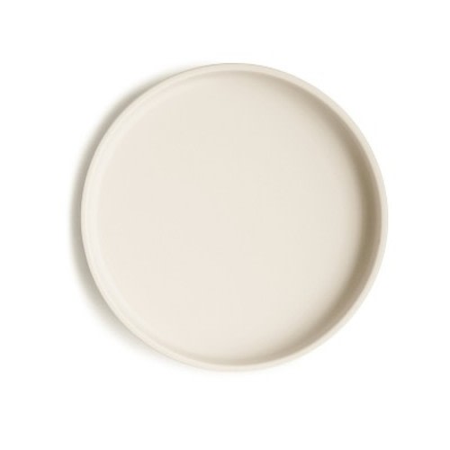 Classic Silicone Suction Plate Ivory One Size