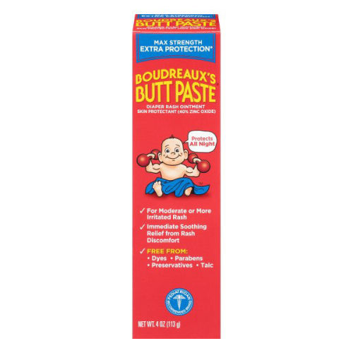Boudreaux's Butt Paste Diaper Rash Ointment, Max Strength, Extra Protection