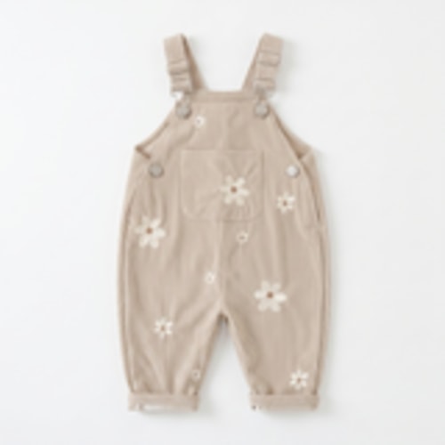 Daisy Corduroy Baby Overalls | Wyld Bub