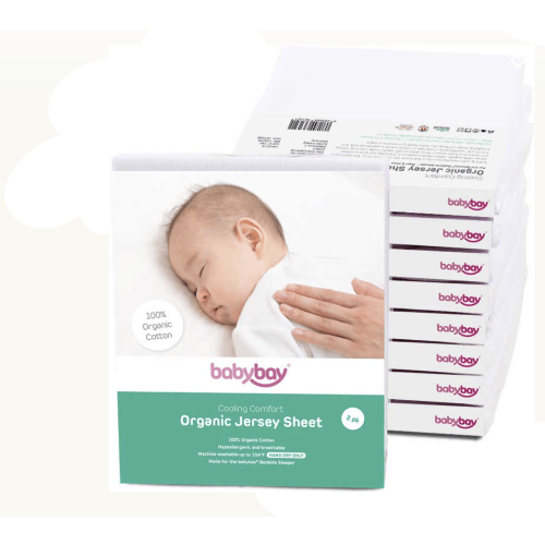 Organic Jersey Sheet – Maxi / Maxi Tall (Double Pack)