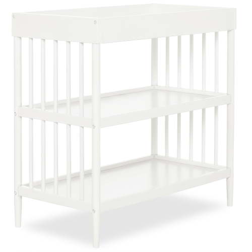 Dream On Me Sleepy Little Sloth Changing Table, Free Changing Pad Included, White