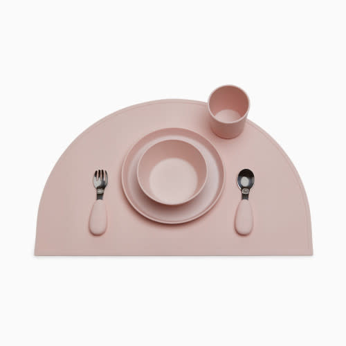 AEIOU Toddler Tableware Gift Set - Petal