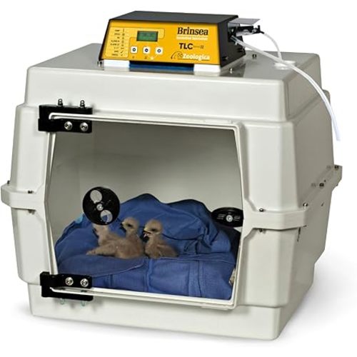 Brinsea TLC-40 Zoologica II Bird Brooder & Pet Recovery Incubator with Humidity Control for Sick Animals, Ideal for Large Birds, Newborn Puppies, Kittens, and Small Animals