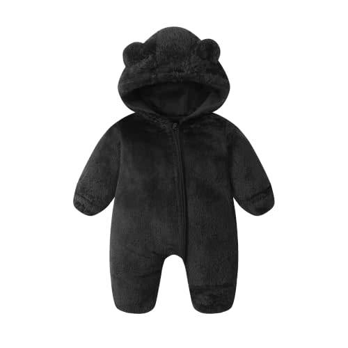 Newborn Baby Boy Snowsuit Toddler Girl Infant Fleece Winter Coat | LECHARMEBB