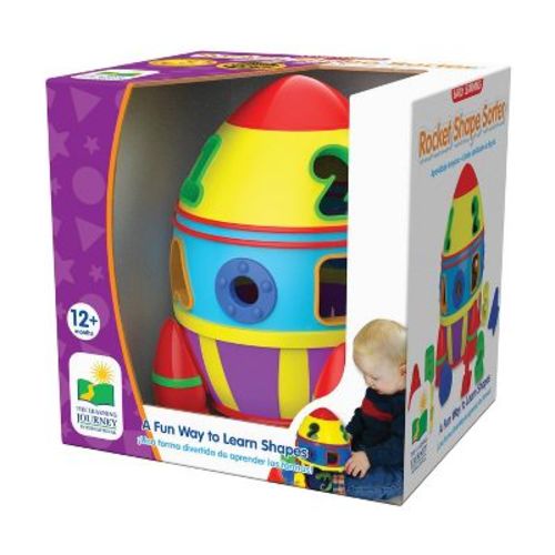 The Learning Journey International Early Learning Rocket Shape Sorter