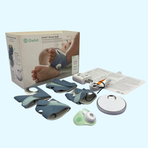 Owlet Dream Sock Sleep Tracker Baby Monitor - Blue - BM06N67MCJ #U2848 (VK)