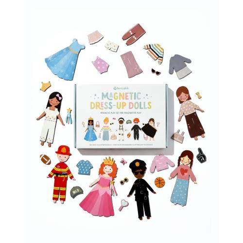 Magnetic Dress-Up Dolls Play Set