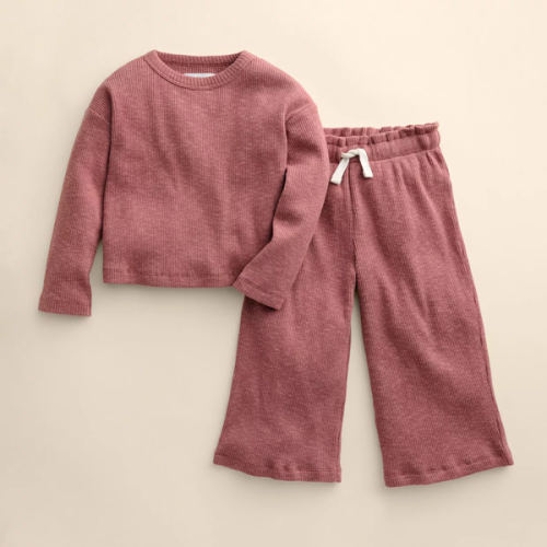 Baby & Toddler Little Co. by Lauren Conrad 2-Piece Long Sleeve Top & Barrel Pants Set