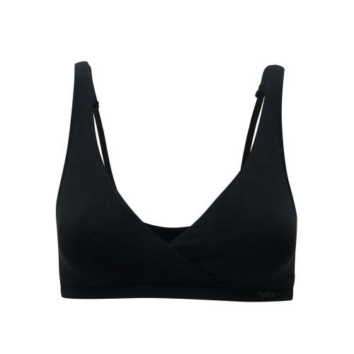 Women's Cross Front Bralette in Midnight | Kyte Baby