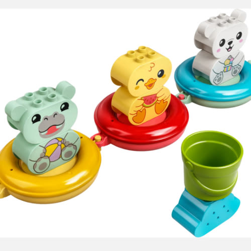 Bath Time Fun: Floating Animal Train 10965 | DUPLO® | Buy online at the Official LEGO® Shop US
