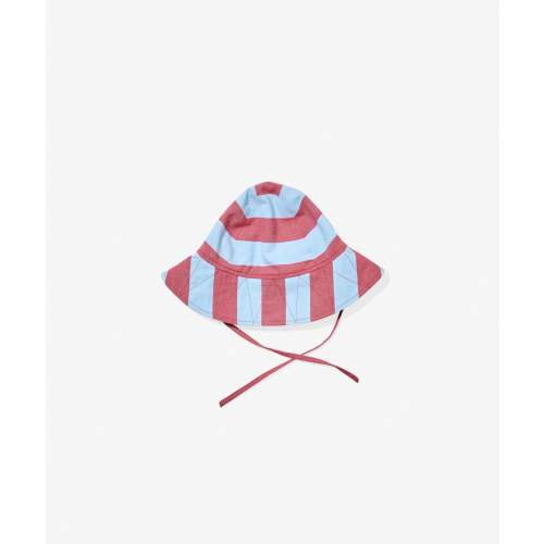 Noe Baby Hat, Cherry Stripe