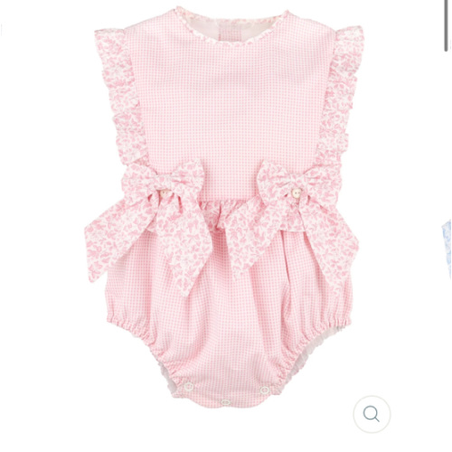 BB Blooms Girl Overall | Posh Tots Children's Boutique