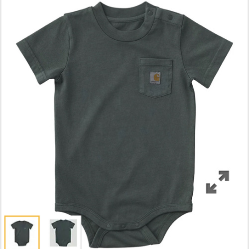 Boys' Short Sleeve Pocket Bodysuit (Baby) | T-Shirts Under $35 | Carhartt