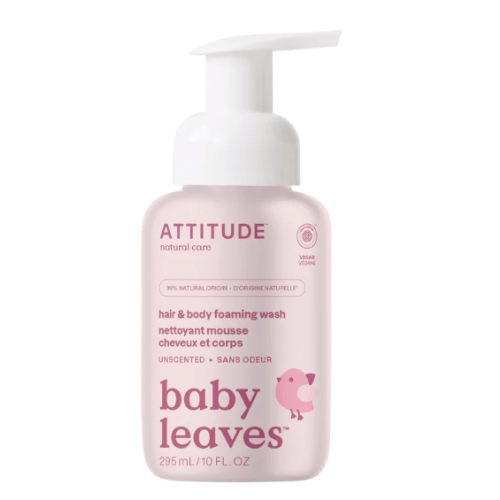 2-in-1 hair & body foaming wash I ATTITUDE