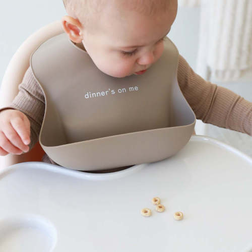 Silicone Baby Bib | Dinner's On Me
