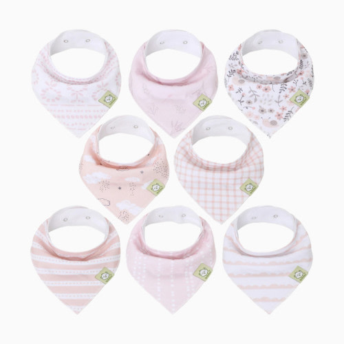 Organic Bandana Bibs (8 Pack) - Sweet Charm