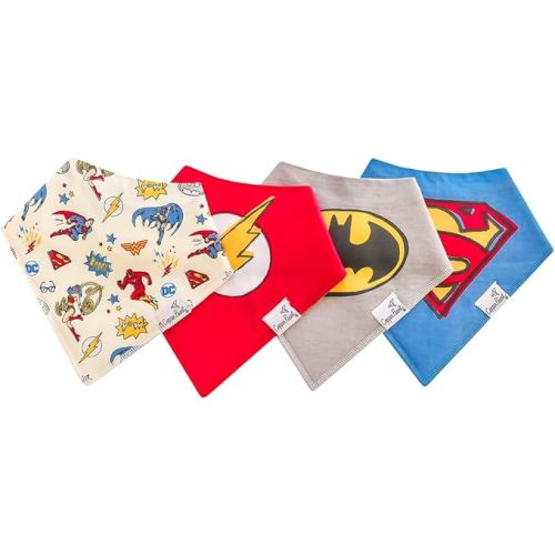 Copper Pearl Baby Bandana Bibs - Soft Cotton Bibs for Drooling & Teething, Absorbent, Adjustable Fit, Many Styles