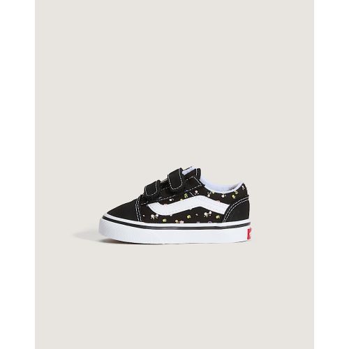 Toddler Old Skool V Shoe in Floral Black | Vans