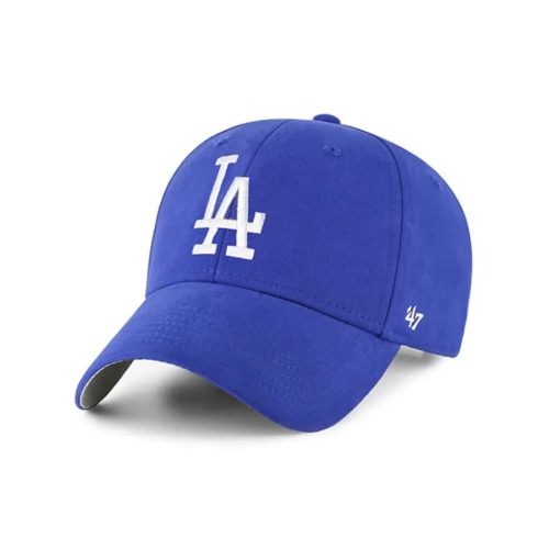 47 Los Angeles Dodgers Kids Hat Boys Girls (4-7 Years) Basic MVP Adjustable Cap, Royal Blue
