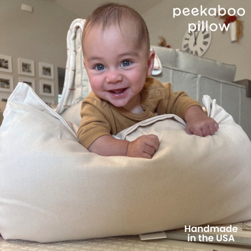 Baby Tummy Time – Peekaboo Pillow