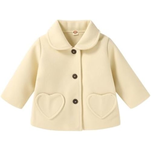 Baby Coats Fall Winter Kid Baby Girl Cloak Button Jacket Clothes Baby Outwear Clothes
