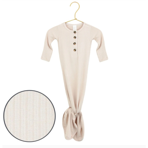 Cove Ribbed Knotted Gown
