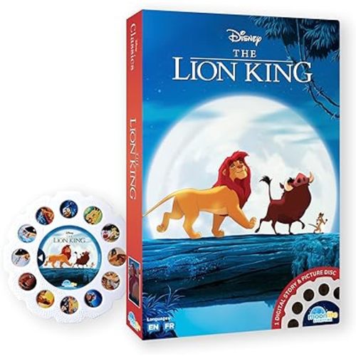 Moonlite Storytime - Disney's the Lion King Classic - Read Together - Projector Sold Separately - Single Disc - Learning Gifts for Kids Ages 12 Months & Up - Canadian Founded