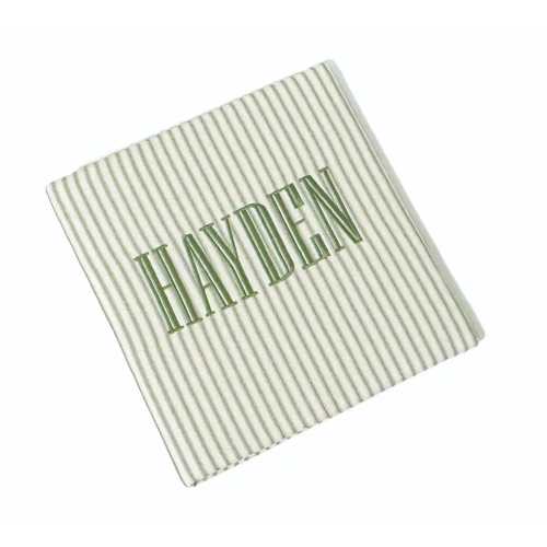 Monogrammed Baby Book: Personalized Scrapbook, Fits 8.5x11 Inserts