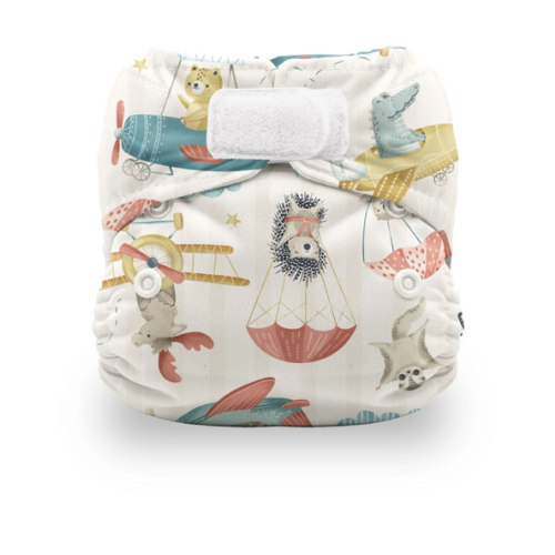 All in One Cloth Diaper for Newborns | Cotton + Hemp Absorbency