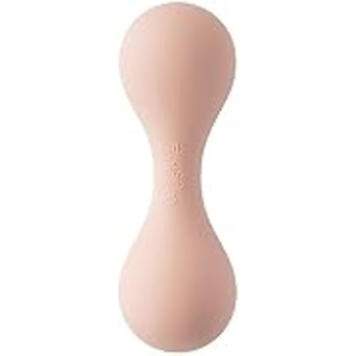 mushie Silicone Baby Shaker Rattle Toy | Ages 3+ Months (Blush)