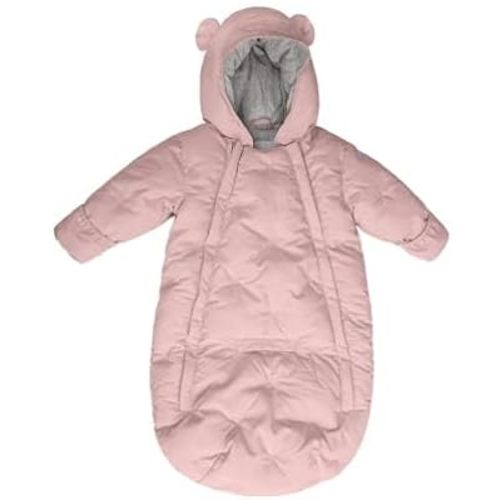 7AM Enfant Winter Baby Snowsuit - Waterproof Winter Hooded Snowsuit for Baby, 2 Centeral Zippers | Bunting Bebe Stroller Sac