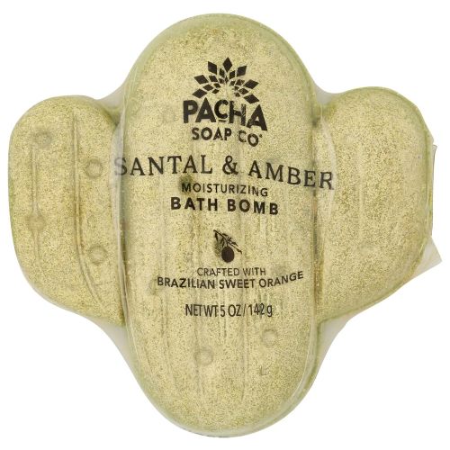 Pacha SOAP Santal & Amber Bath Bomb, 5 OZ