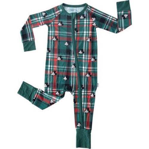 Steamboat Willie Tartan Convertible Romper, 0-3M