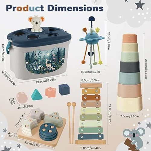 Montessori Toys for 6-12 Months