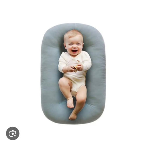 Snuggle Me Organic Infant Lounger | Slate