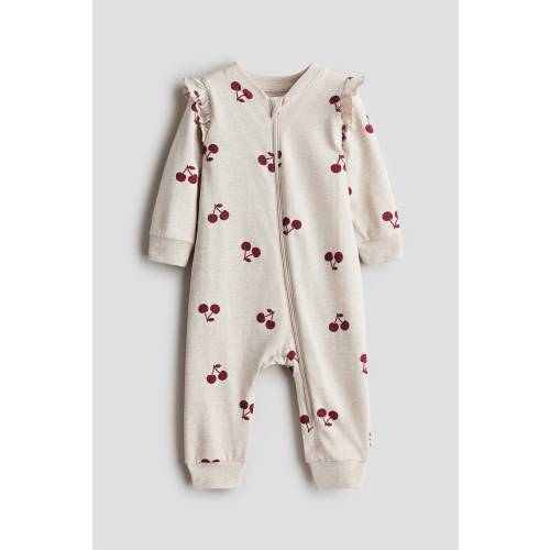 PRINTED PAJAMA JUMPSUIT