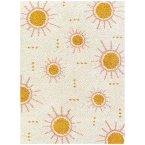 Sunray Cream 4 ft. x 6 ft. Area Rug