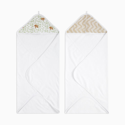 Aden + Anais Essentials Hooded Towels (2 Pack) - Tanzania