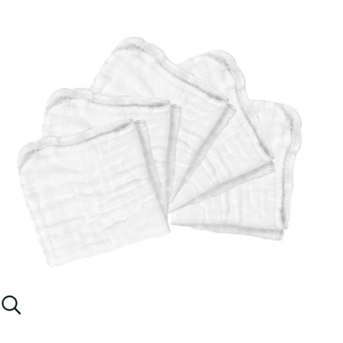 green sprouts® Reusable Baby Wipes made from Organic Cotton (5 pack)