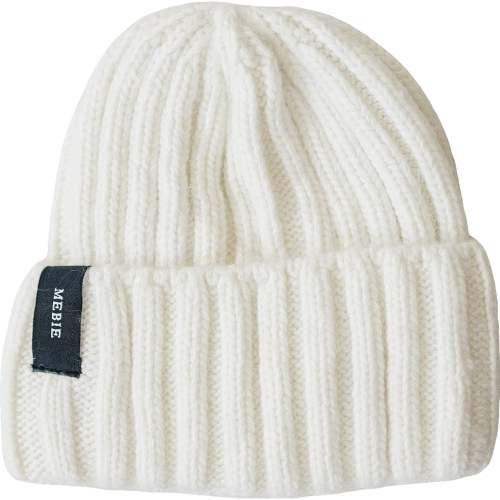 White Chunky Knit Beanie | Mebie Baby – EasyTot