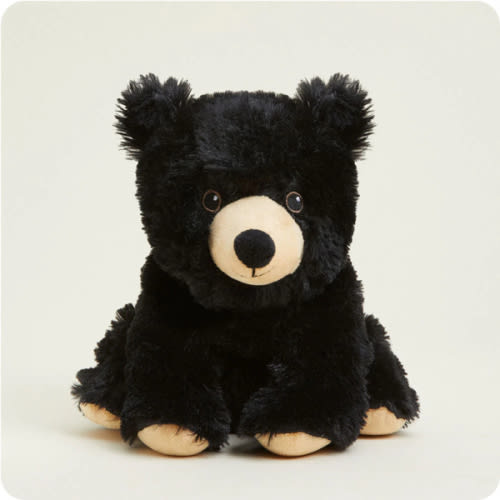 Black Bear Warmies | Microwavable Black Bear Warmies Stuffed Animal | Warmies USA