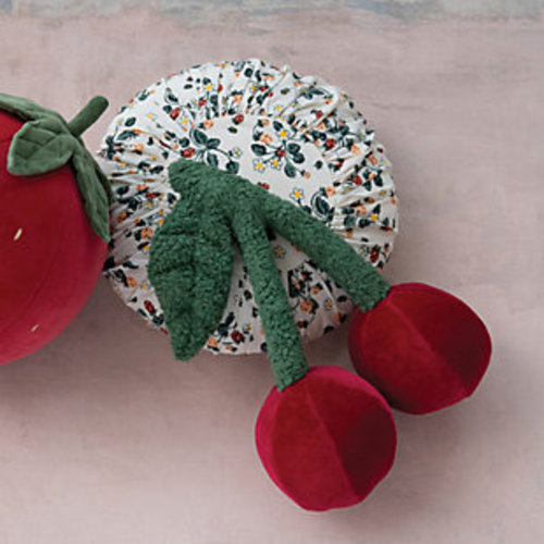 Storied Home Cherry Shaped Pillow