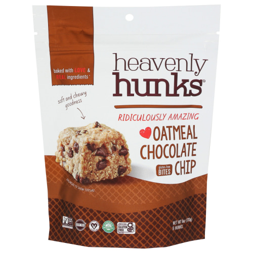 Heavenly Hunks Cookie Oatmeal Chocolate Chip Gluten Free, 6 oz